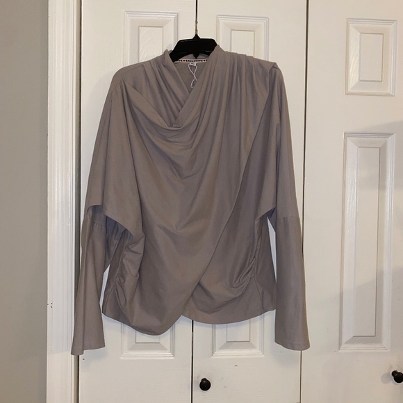 Exclusive size XXL 2x faux wrap ladies top - Picture 1 of 4